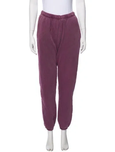 Pre-owned Les Tien Sweatpants In Purple