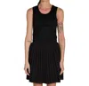 Les Tien Talya Crop Tank In Black In Black