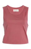 Les Tien Talya Crop Tank In Pink