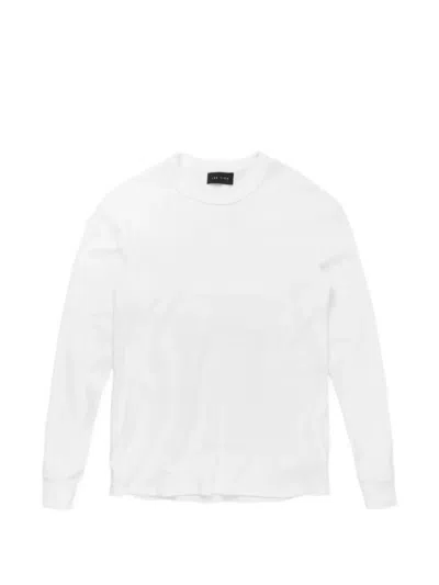 Les Tien Thermal Long Sleeve T-shirt In White