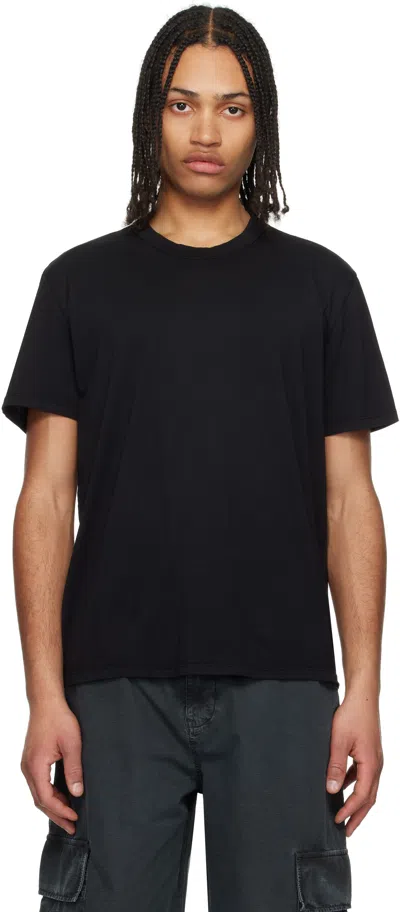 Les Tien Three-pack Black Standard Classic T-shirts