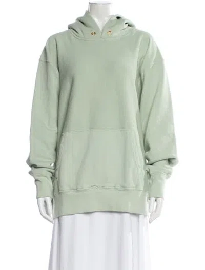 Pre-owned Les Tien Top In Green