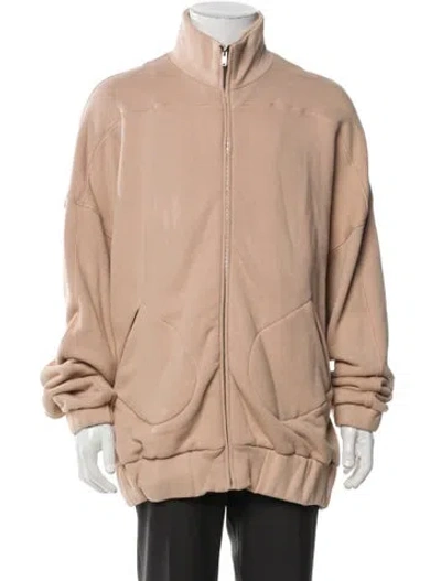 Pre-owned Les Tien Turtleneck Long Sleeve Sweatshirt In Neutral