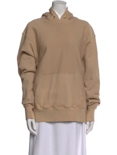 Pre-owned Les Tien Turtleneck Long Sleeve Sweatshirt In Neutral