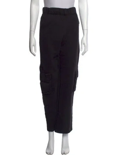 Pre-owned Les Tien Wide Leg Pants In Black