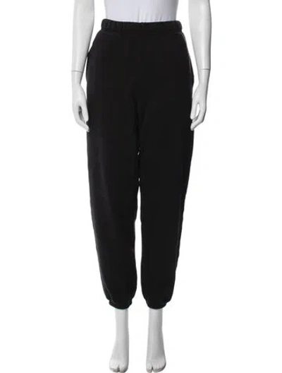 Pre-owned Les Tien Wide Leg Pants In Black