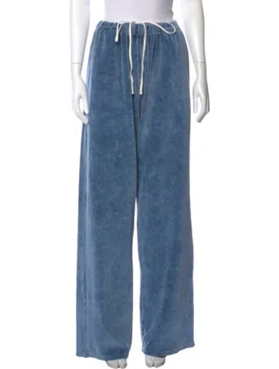 Pre-owned Les Tien Wide Leg Pants In Blue