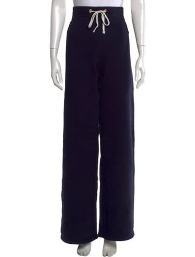 Pre-owned Les Tien Wide Leg Pants In Blue