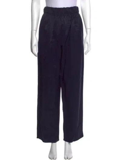 Pre-owned Les Tien Wide Leg Pants In Blue