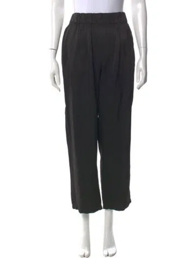 Pre-owned Les Tien Wide Leg Pants In Gray