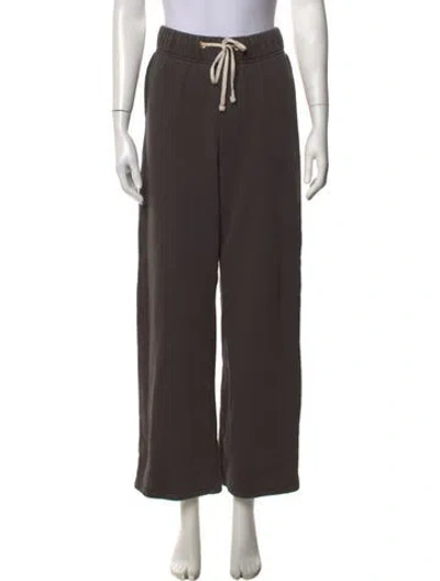 Pre-owned Les Tien Wide Leg Pants In Grey
