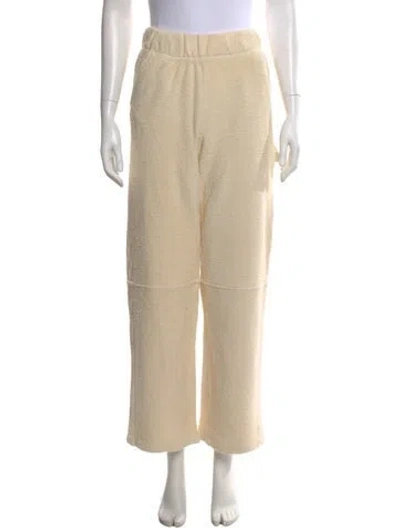 Pre-owned Les Tien Wide Leg Pants In Neutral