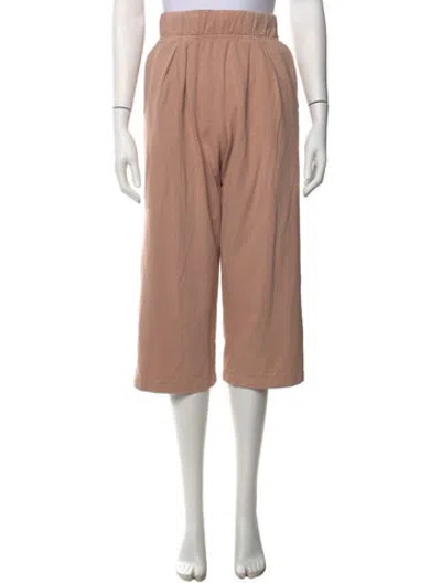 Pre-owned Les Tien Wide Leg Pants In Neutrals