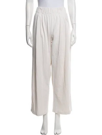 Pre-owned Les Tien Wide Leg Pants In Neutrals