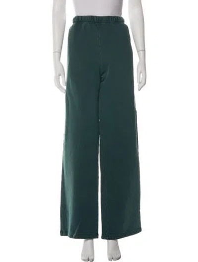 Pre-owned Les Tien Wide Leg Pants W/ Tags In Green