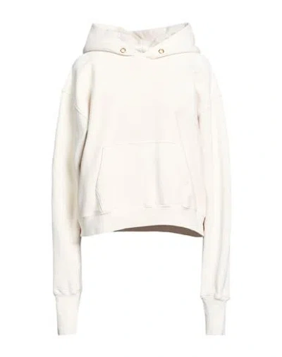 Les Tien Woman Sweatshirt Beige Size L Cotton In Neutral