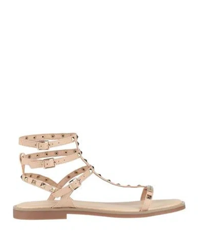 Les Tropeziennes Woman Sandals Blush Size 8y Leather In Pink
