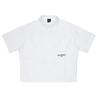 Les-artists-paris Shirt Man Les (art)ists Paris City Les (art)ists White