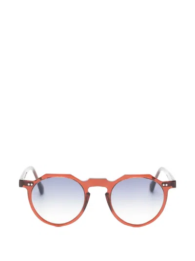 Lesca Bloc Geometric-frame Sunglasses In Multi