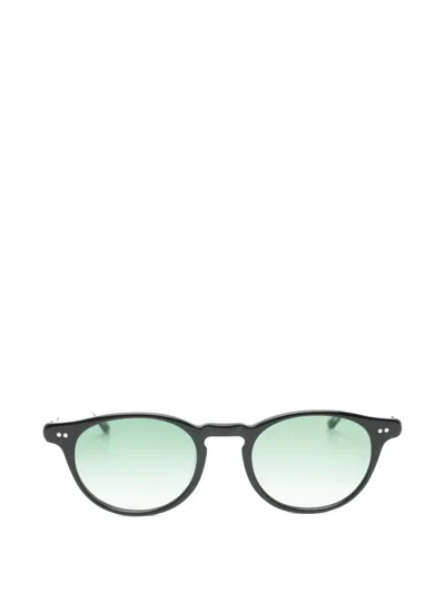 Lesca Bref Round-frame Sunglasses In Multi