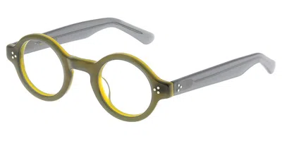 Lesca Burt Men's Glasses, Grey, Size 41