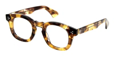 Lesca Card Ltd17 Occhiali Da Vista Tartarugatishell Per Uomo (solo Montatura) In Brown