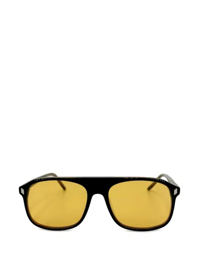 Lesca Club Sunglasses In Black