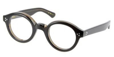 Lesca Corbs Ltd26 Occhiali Da Vista Neri Per Uomo (solo Montatura)