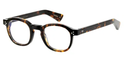 Lesca Iota Men's Glasses, Tortoiseshell, Size 45 In Brown