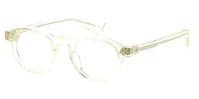 Lesca Iota Men's Glasses, Yellow, Size 45