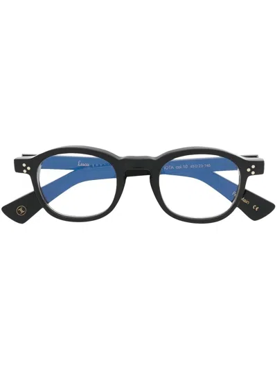 Lesca Iota Round-frame Glasses