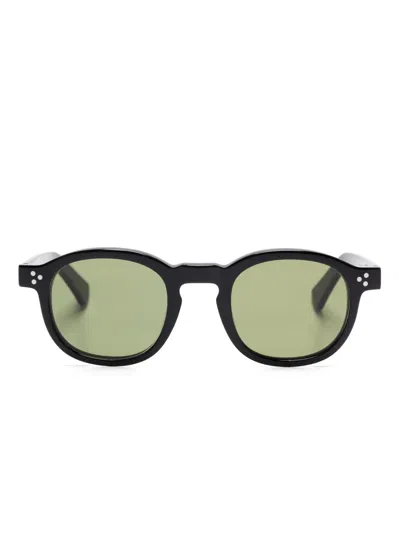 Lesca Iota Sunglasses In 黑色