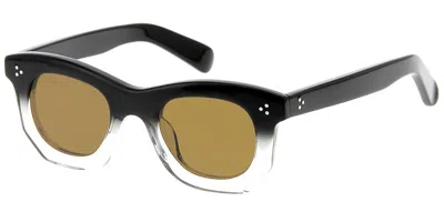 Lesca Ogre Xl Deg Men's Sunglasses Black Size 46