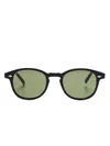 Lesca Pantos-frame Sunglasses In Schwarz