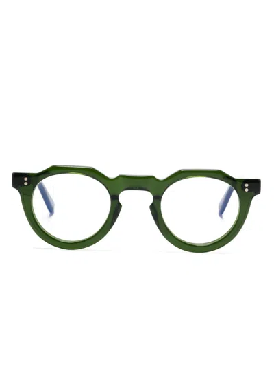 Lesca Pica Glasses In Green