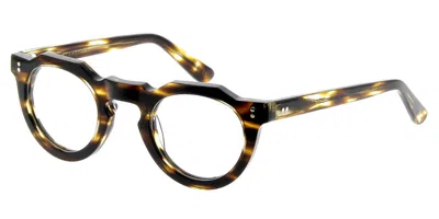 Lesca Pica Men's Glasses, Tortoiseshell, Size 44