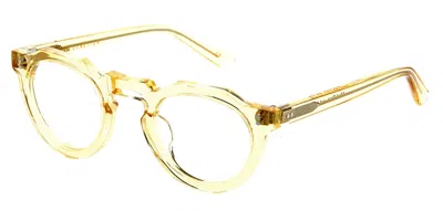 Lesca Pica Men's Glasses, Yellow, Size 44