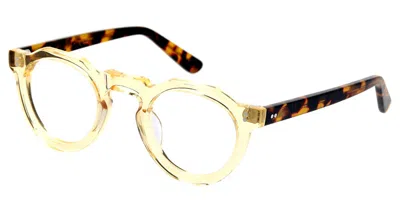 Lesca Pica Men's Glasses, Yellow, Size 44