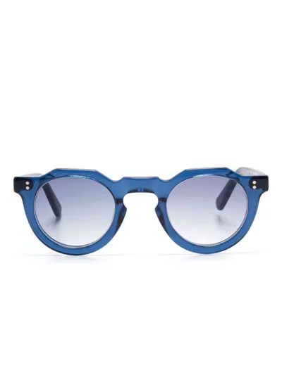 Lesca Pica Sunglasses In Blue
