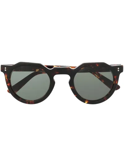 Lesca Pica Tortoiseshell Sunglasses