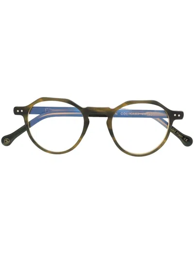 Lesca Round-frame Glasses
