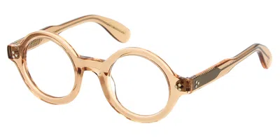 Lesca Saga Men's Glasses, Brown, Size 45