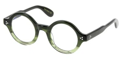 Lesca Saga Ud4 Occhiali Da Vista Verdi Per Uomo (solo Montatura)