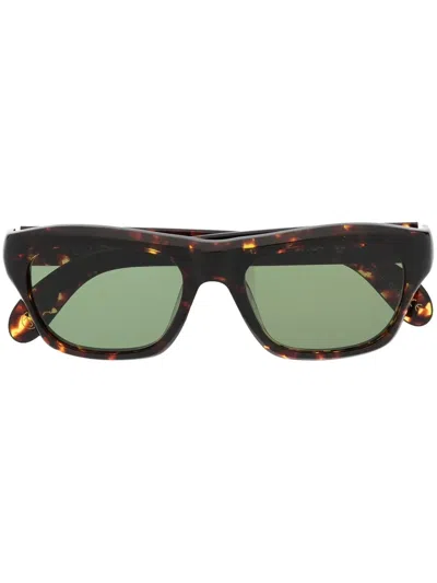 Lesca Square Frame Sunglasses