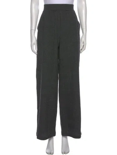 Pre-owned Leset Alpaca Wide Leg Pants W/ Tags In Gray