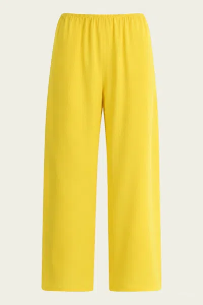 Leset Ari Crop Pant In Daffodil