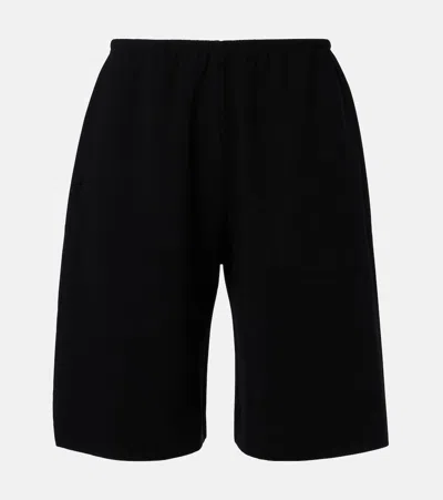 Leset Arielle Crêpe Shorts In Black