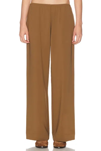 Leset Arielle Pocket Pant In Brown