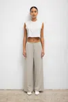 Leset Arielle Pocket Pant In Khaki