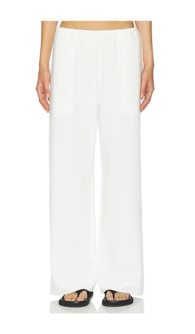 Leset Arielle Pocket Pant In White